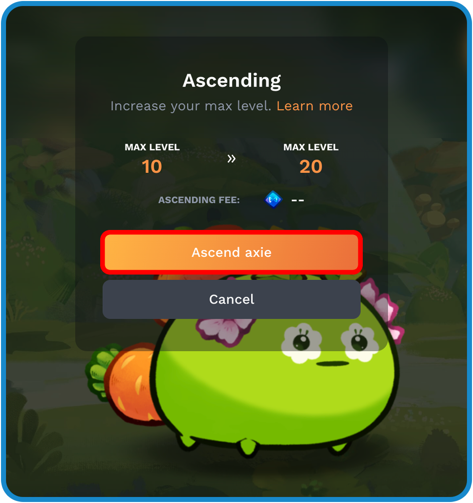 AXP and Axie Levels – Sky Mavis